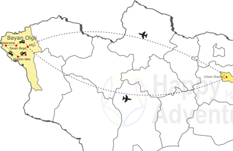 Salty Lake with Yaks